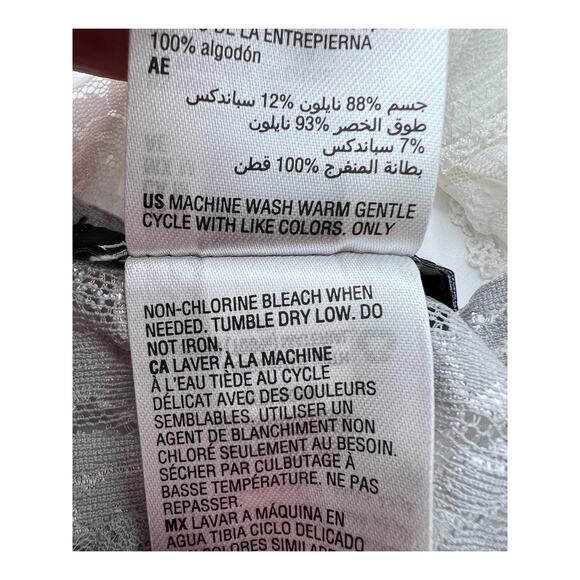 INC International Concepts Womens Lace Bralette & Thong Panty Set Multi Medium - Picture 5 of 7